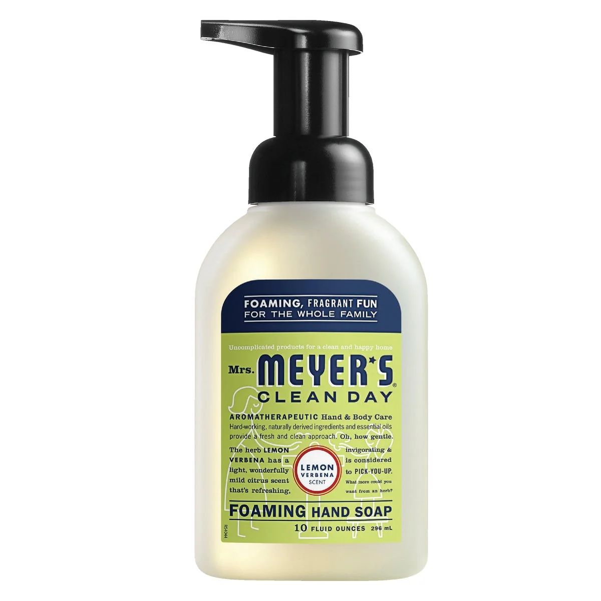 Smooth Mrs. Meyer’s Clean Day 10 Oz. Lemon Foaming Hand Soap Convenient