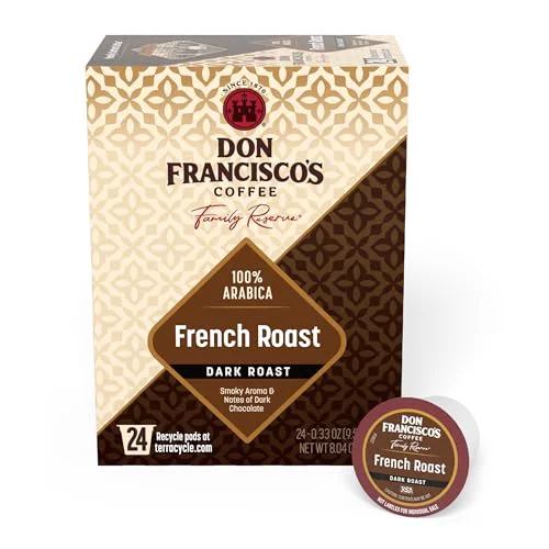 Practical French Roast Single Serve Coffee Pods 24 Count Expertly Made