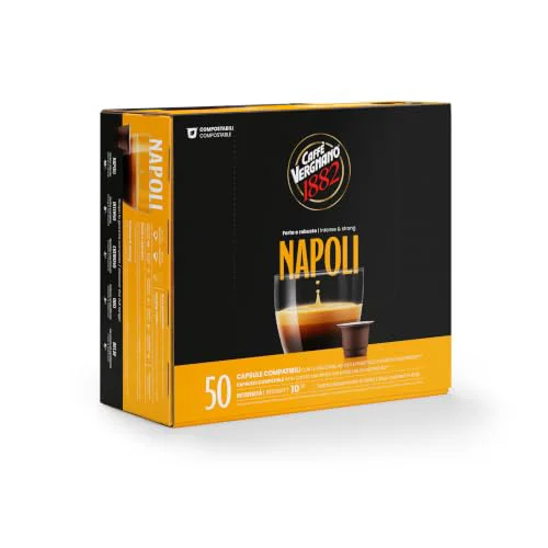 Prestigious Caffe Vergnano Napoli Espresso Pods 50 Count Quality