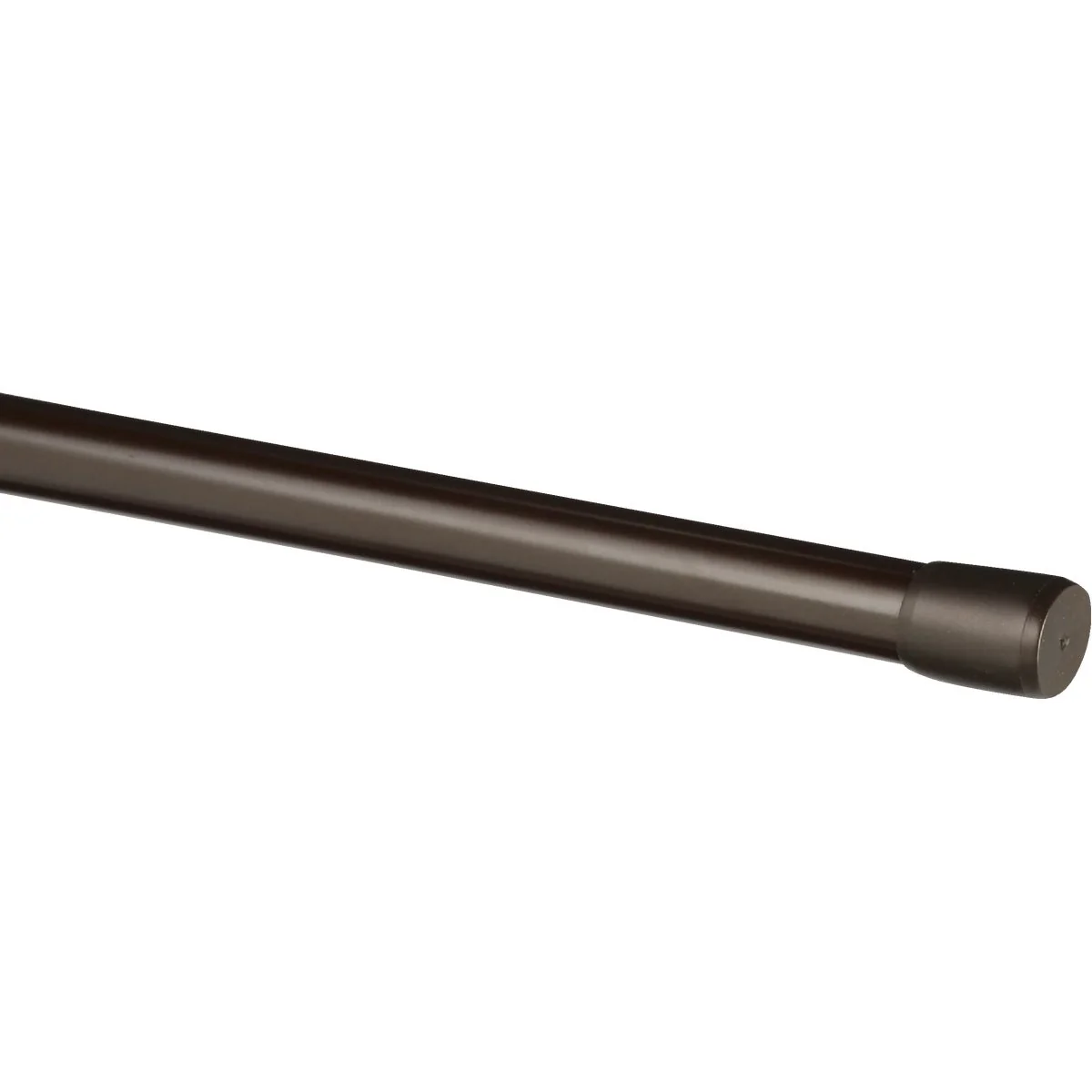 Crafted Kenney Carlisle 28 In. To 48 In. 5 8 In. Spring Tension Rod Chocolate Authentic