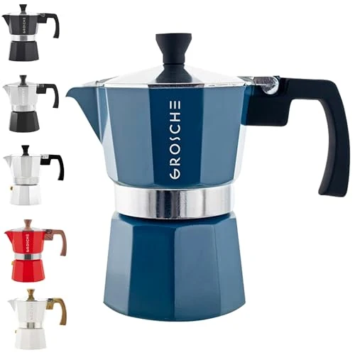 Specialty Milano Stovetop Espresso Maker Moka Pot 3 espresso Cup 6 Count Official