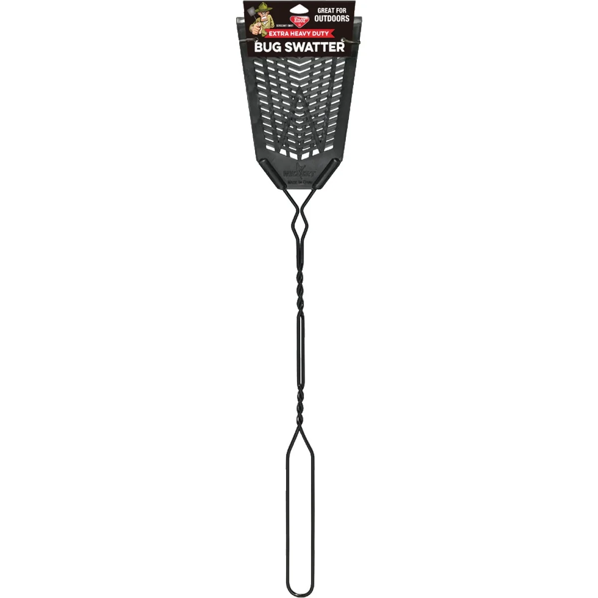 Detailed Enoz Extra Heavy Duty 4 In. W. x 5.5 In. H. Fly Swatter Clean