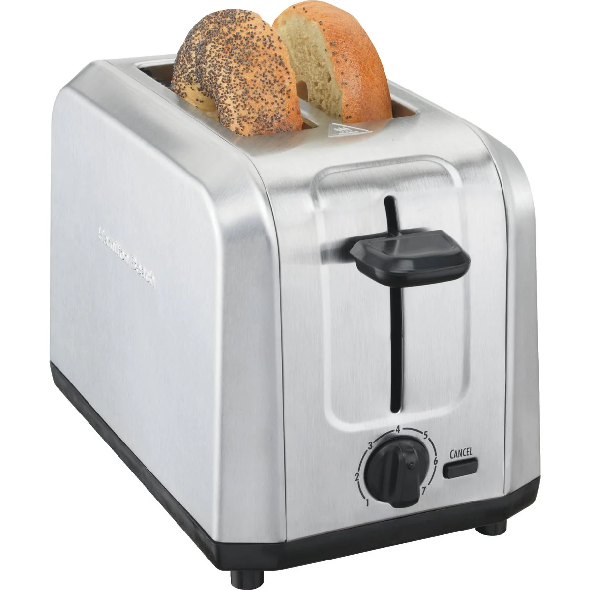 Next-Generation Hamilton Beach 2-Slice Brushed Stainless Steel Toaster Contemporary