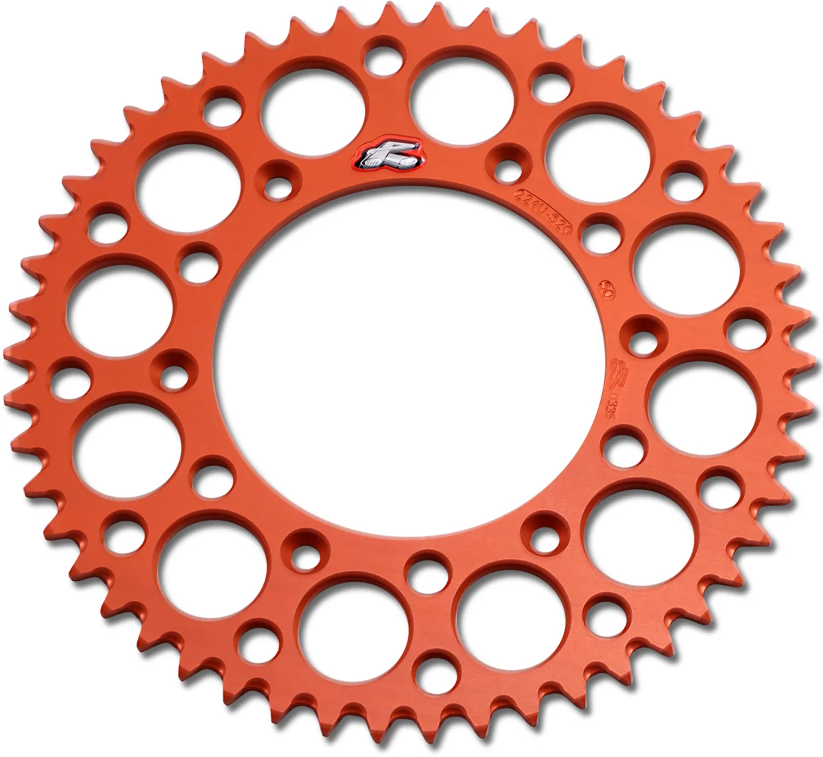 Breathable RENTHAL Sprocket – Orange – 50 Tooth 224U-520-50GPOR Recyclable