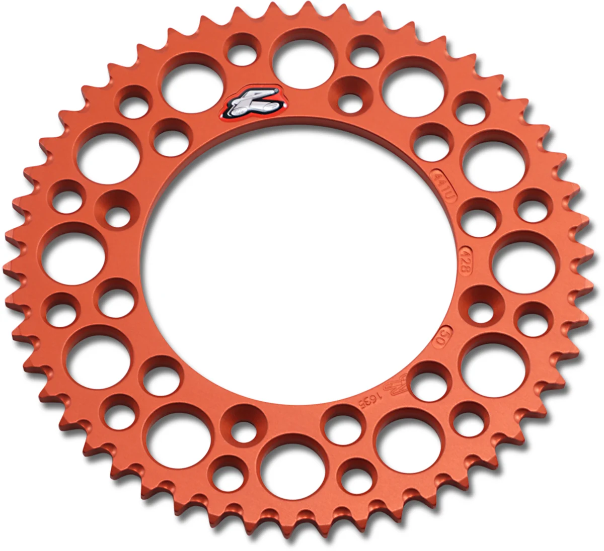 Flexible RENTHAL Sprocket – Orange – 50 Tooth 441U-428-50GPOR Carefully Designed