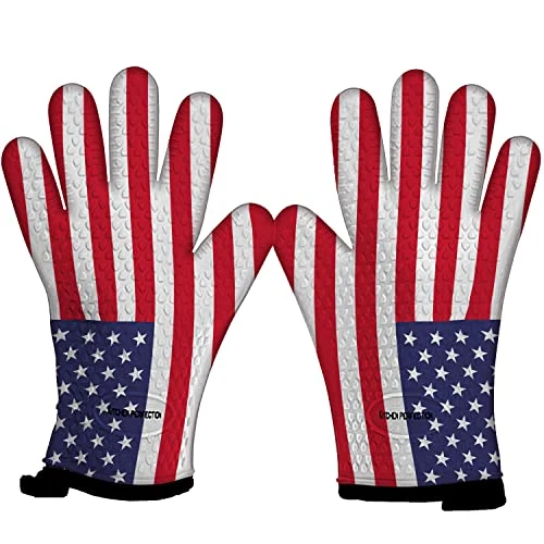 Healthy XL Silicone Smoker BBQ Gloves Fine
