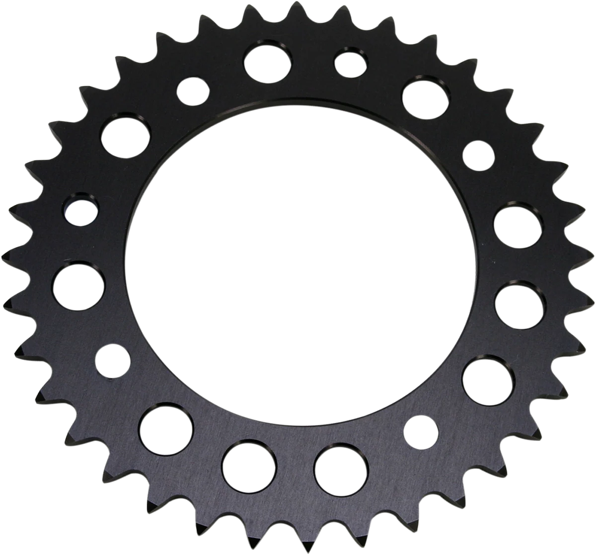 Smooth RENTHAL Sprocket – Black – 36 Tooth 491–415-36P-BK Fine