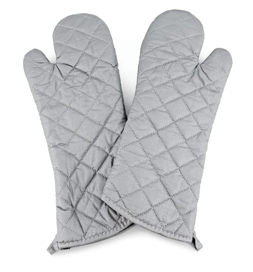 Next-Generation 17 Inch Extra Long Heat Resistant Oven Gloves New Cotton Oven Mitts Kitchen Gloves High Temperature Cooking Tool BBQ Gloves Specialty