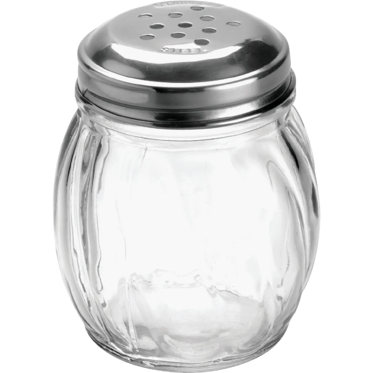 Dependable Gemco 5 Oz. Glass Cheese Spice Shaker Relaxed
