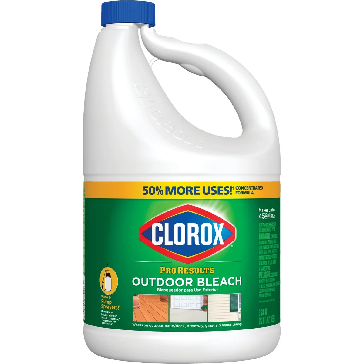 Classic Clorox Pro Results 121 Oz. Concentrated Outdoor Bleach Prestigious
