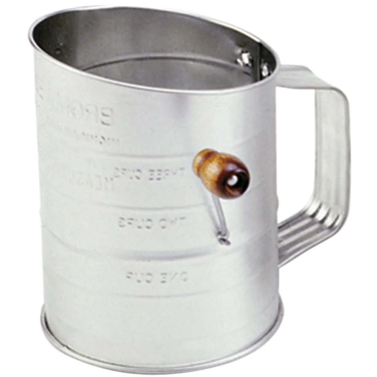 Easy-to-Use Norpro 3-Cup Tin Flour Sifter Contemporary