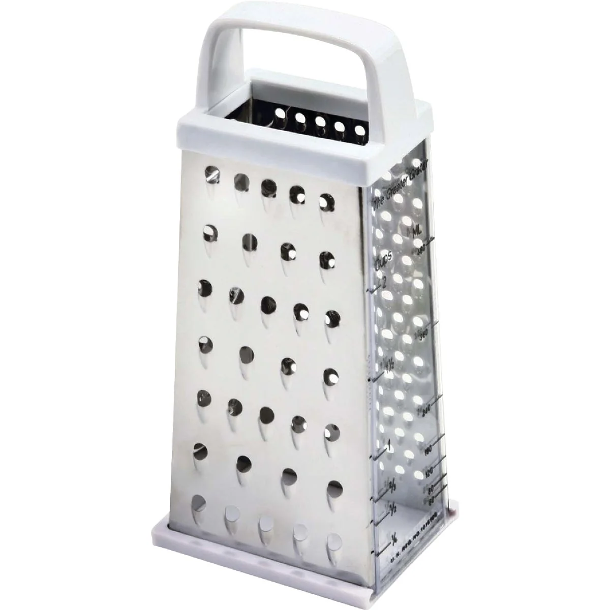 Classic Norpro 4-Sided Stainless Steel Small Box Grater Refined