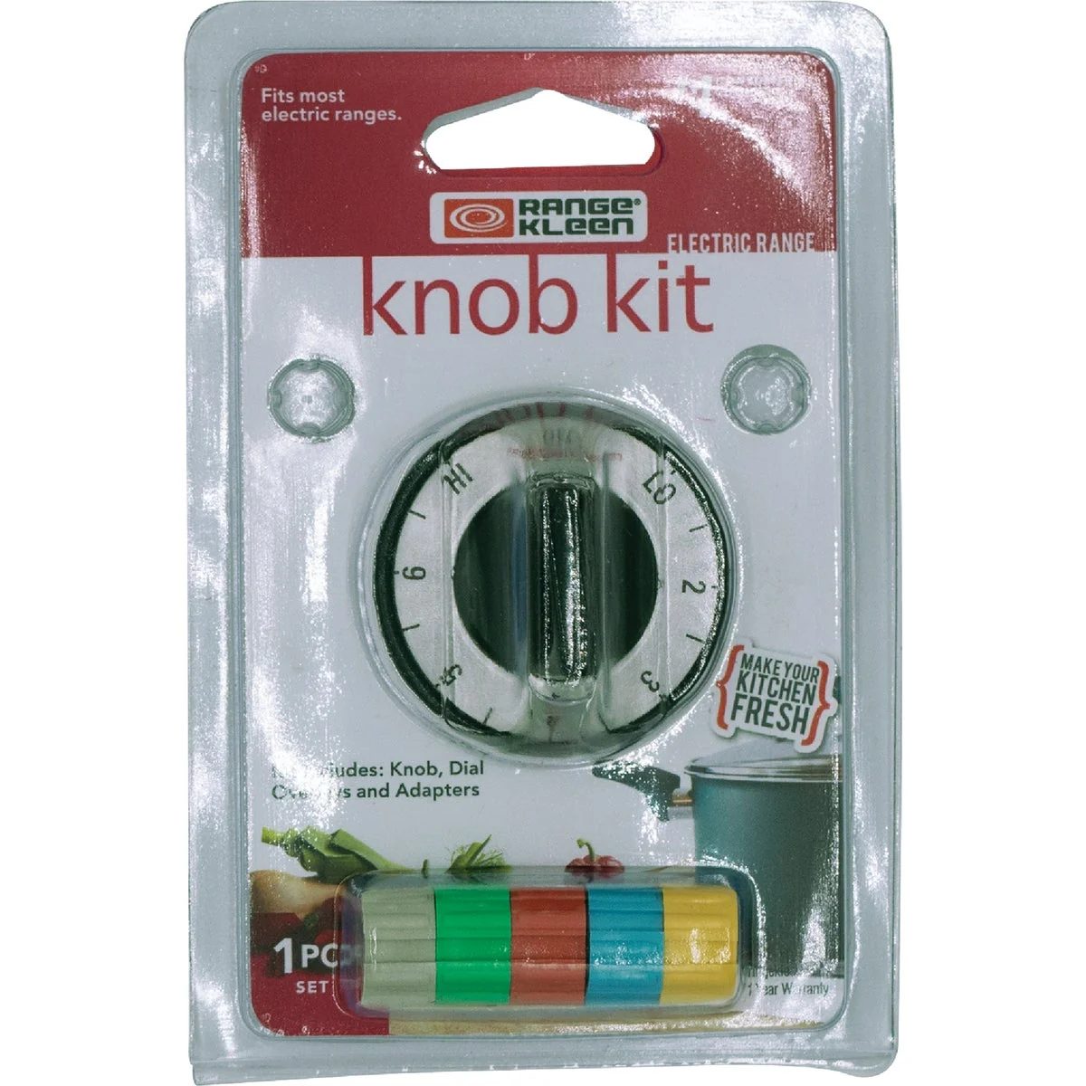 Breathable Range Kleen Black Electric Range Oven Knob Kit Fast