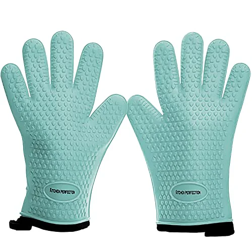 Specialty XL Silicone Smoker BBQ Gloves 2 Count Environmentally Friendly