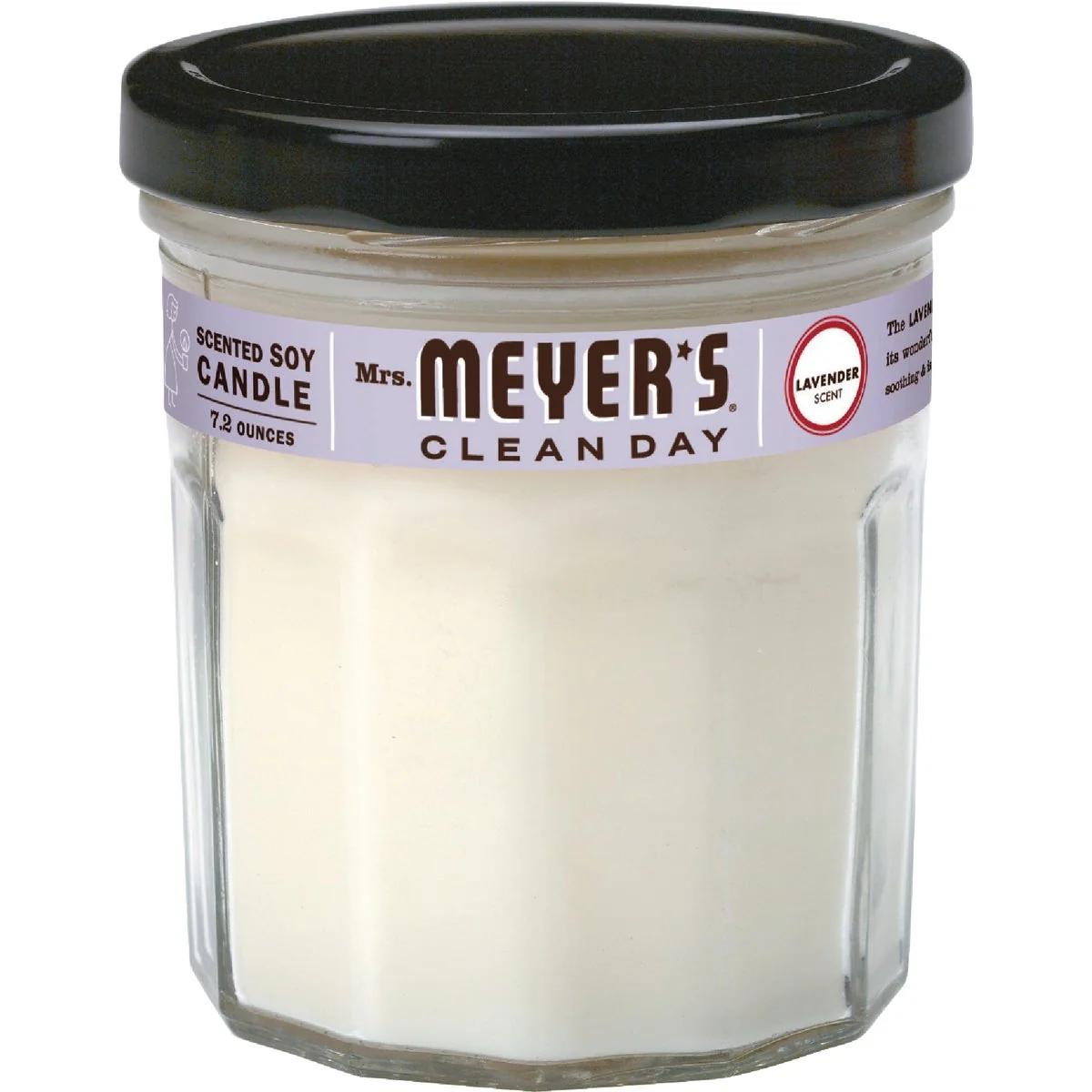 Durable Mrs Meyer’s Clean Day 7.2 Oz. Lavender Jar Candle Expertly Made