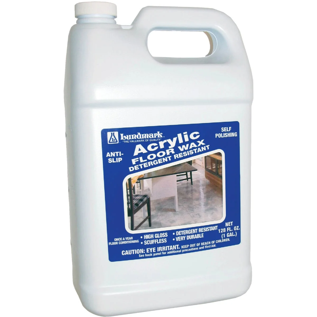 Sophisticated Lundmark 1 Gal. Acrylic Floor Wax Fashionable