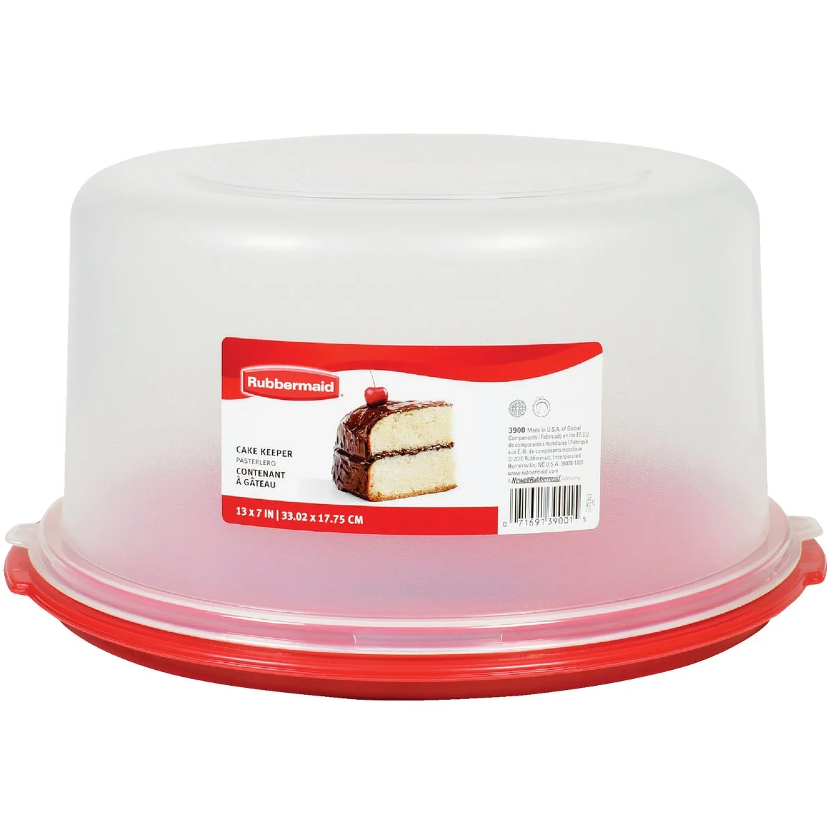 Practical Rubbermaid 13 In. Dia. Durable Cake Keeper Quality