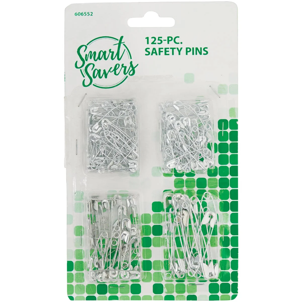 Consistent Smart Savers Assorted Size Safety Pins 125-Pack Quality