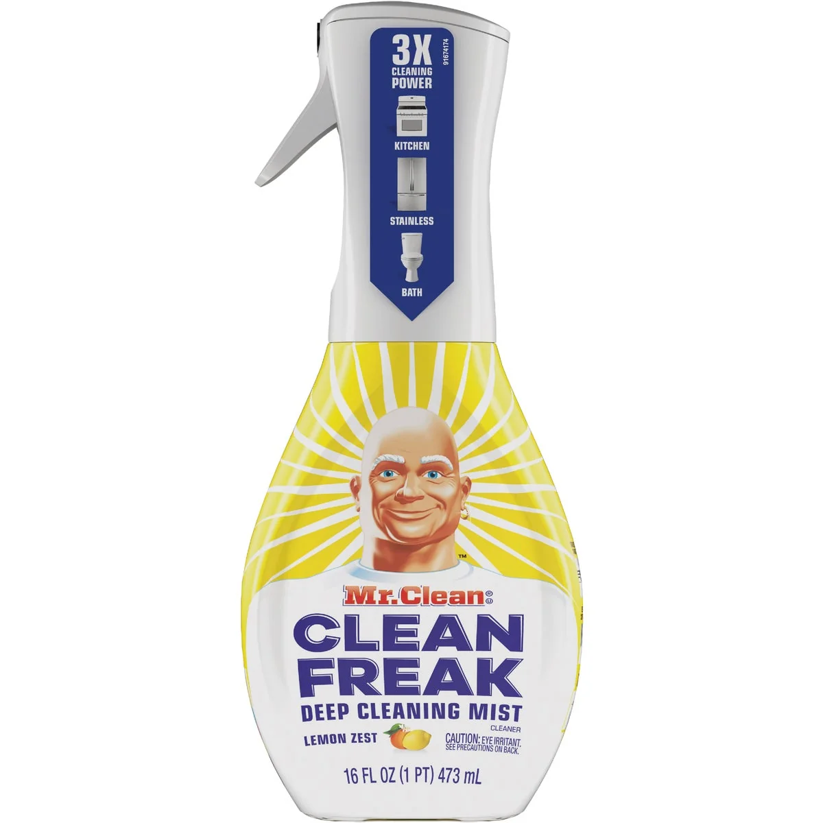 Sophisticated Mr. Clean 16 Oz. Lemon Zest Clean Freak All-Purpose Cleaner Mist Healthy