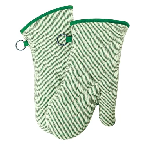 Original Yarn Dyed Oven Mitts 1 Pair 2 Count Trusted