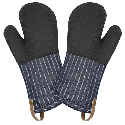 High-End Cuisinart Heritage Kitchen Oven Mitts 2 Count Long-Lasting