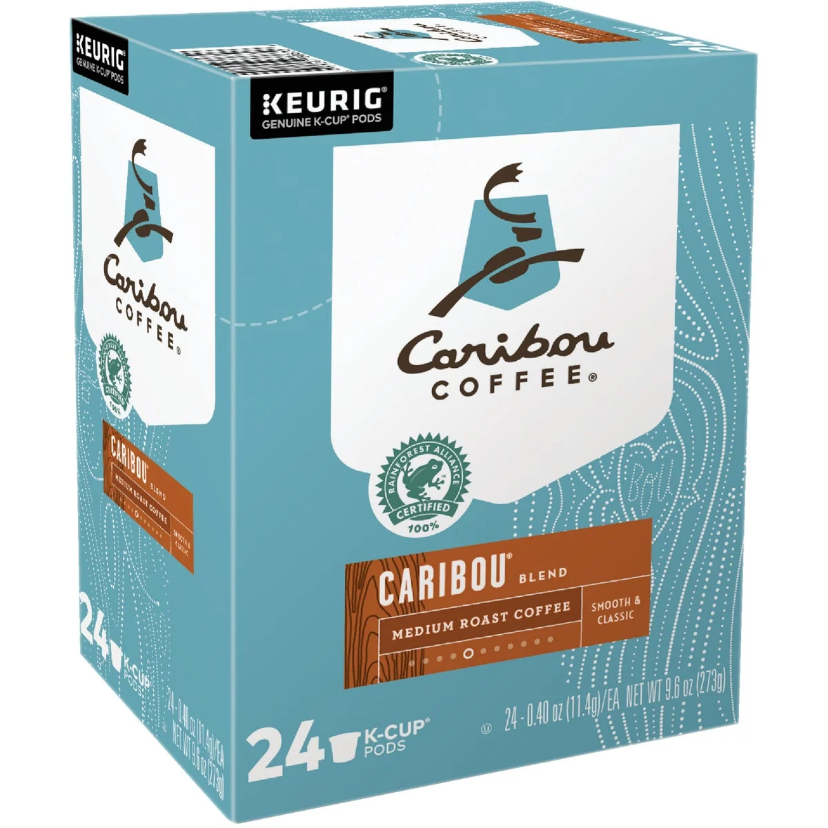 Minimalist Keurig Caribou Coffee Blend K-Cup 24-Pack Classic