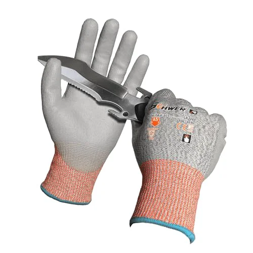 Certified 12 Pairs A5 Cut Resistant Gloves 12 Count Efficient