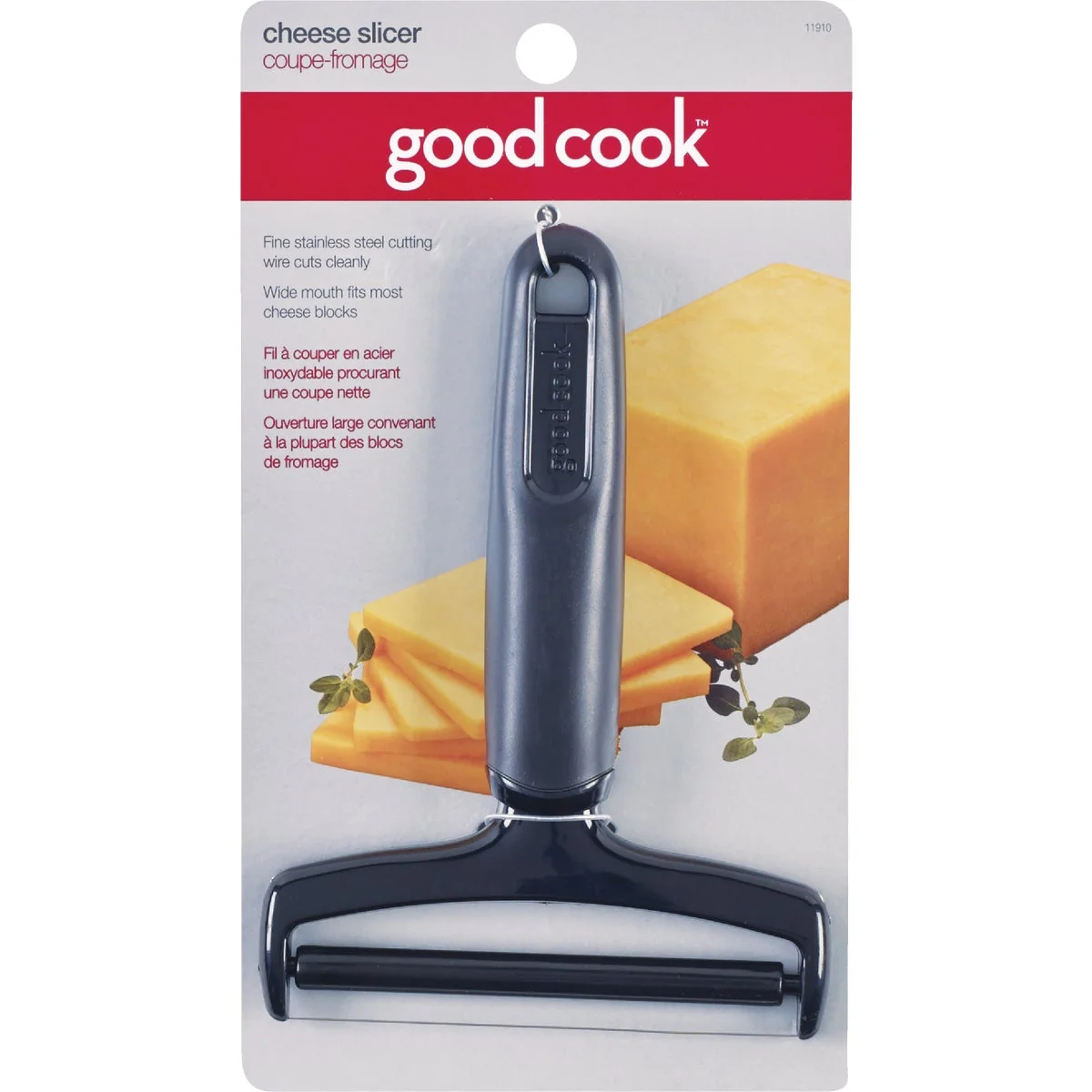 Green Goodcook 5 In. W. Plastic Cheese Slicer Minimalist