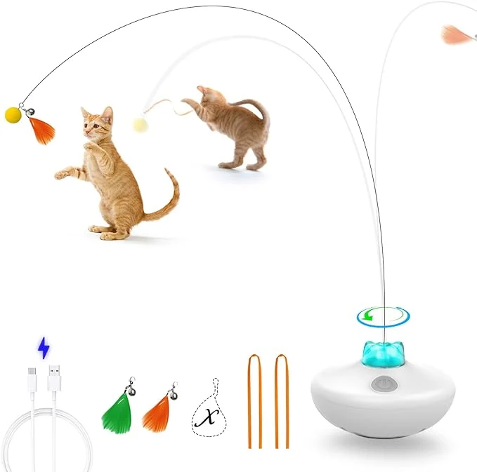 Pure Interactive Cat Toys Cat Exercise Tumbler Rechargeable Cat Toys Comfortable