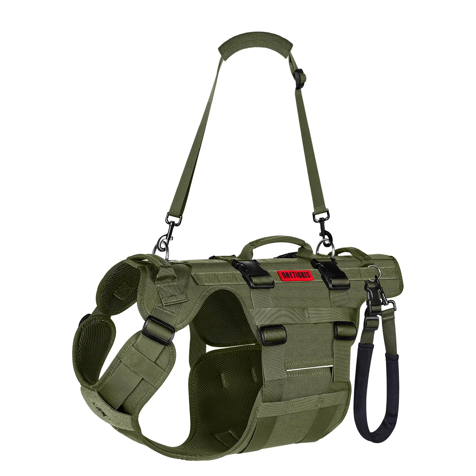 Fine OneTigris Dog Lift Harness for Large Dogs – Mobility Vest with Handles X-Large Green Specialty