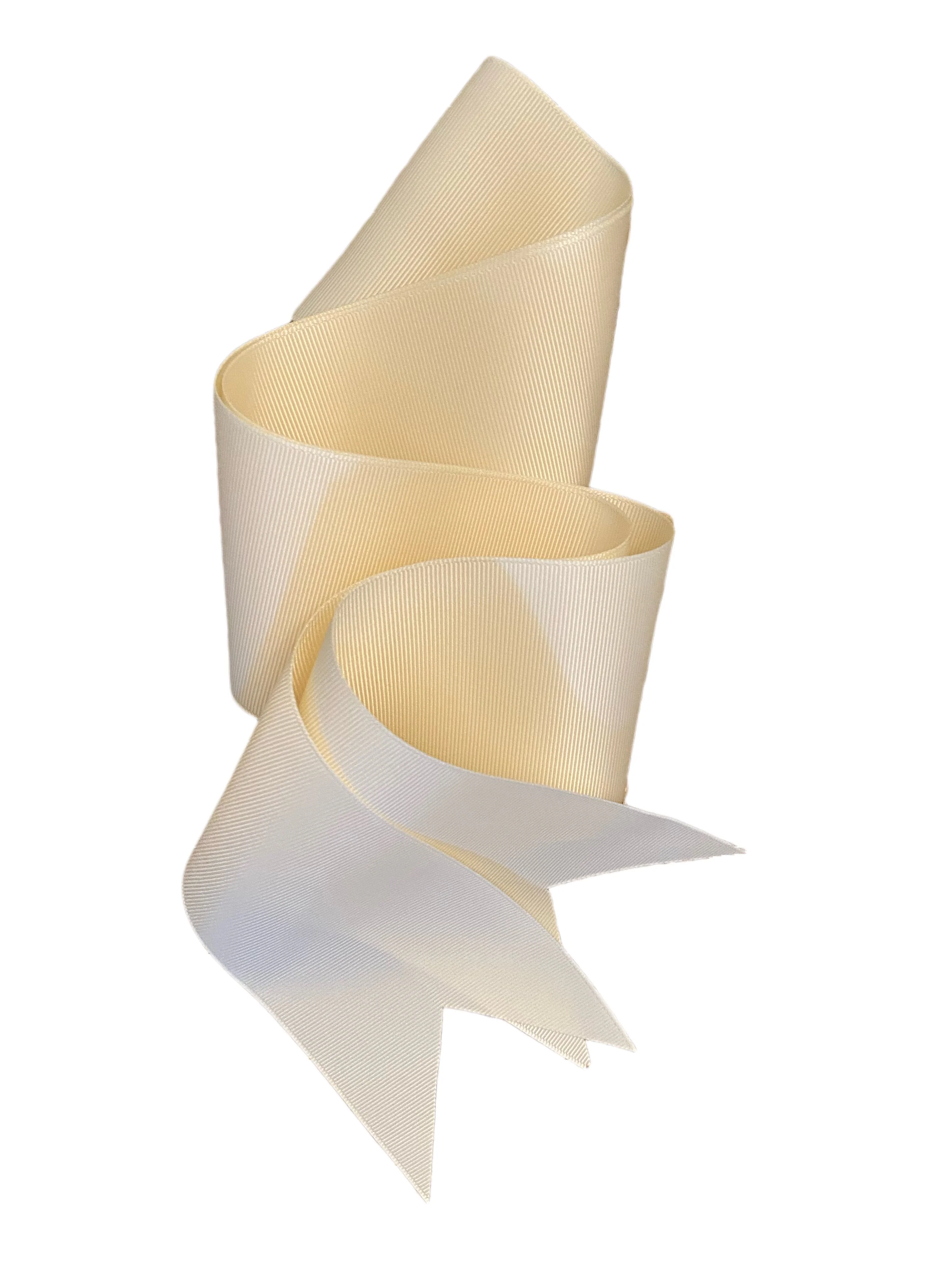 Optimized Ivory Grosgrain Ribbon – Wide Short Elegant