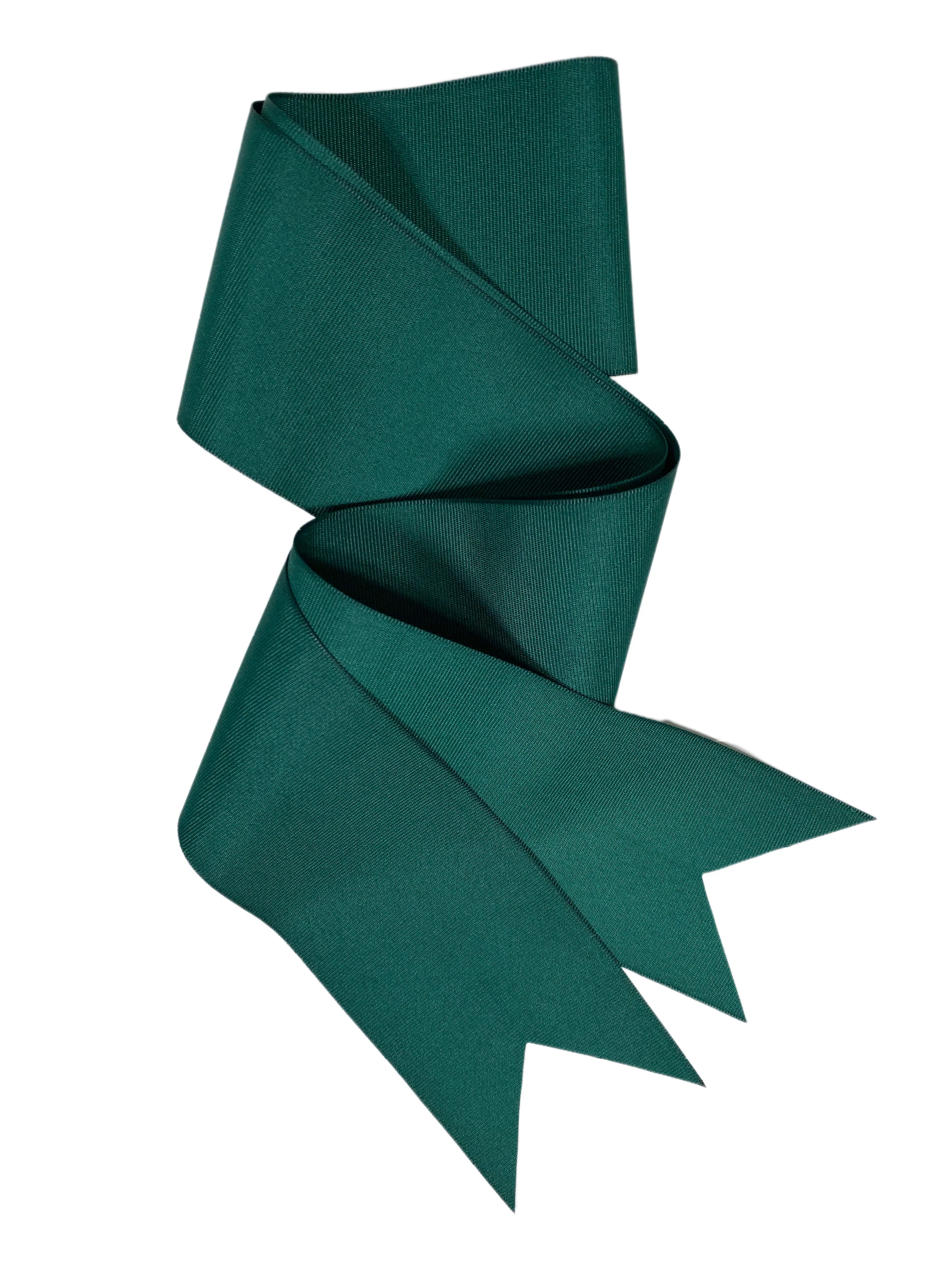 Long-Lasting Masters Green Grosgrain Ribbon – Wide Short Premium