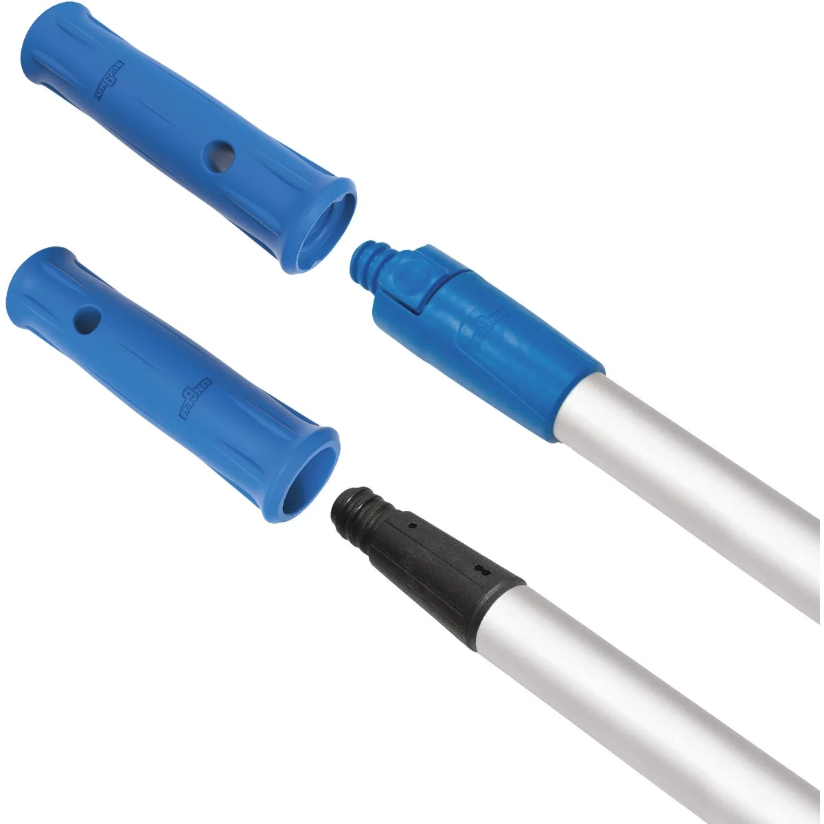 Stylish Unger Professional LockOn 60 In. Dual Ended Pole Relaxed