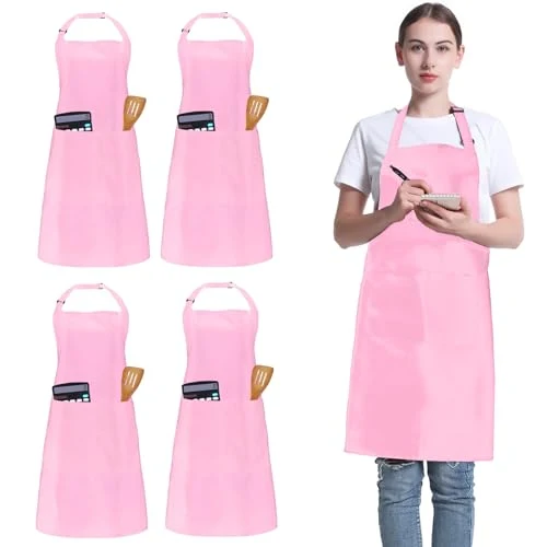 Sophisticated 4 Pack Chef Apron 4 Count Premium