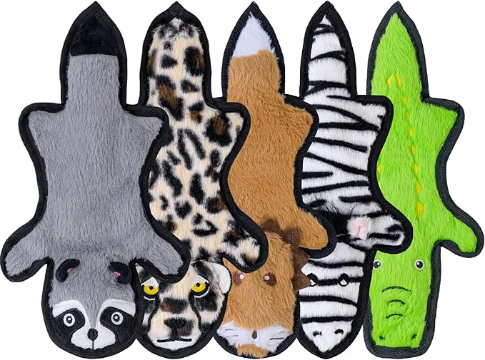 Carefully Designed SHARLOVY No Stuffing Dog Toys Crinkle Squeaky Long Lasting Chews for Aggressive Durable Plush Dog Puppy Chew Toys for Teething with 6 Tough Layers for Small Medium Large BreedAbout This High-Performance