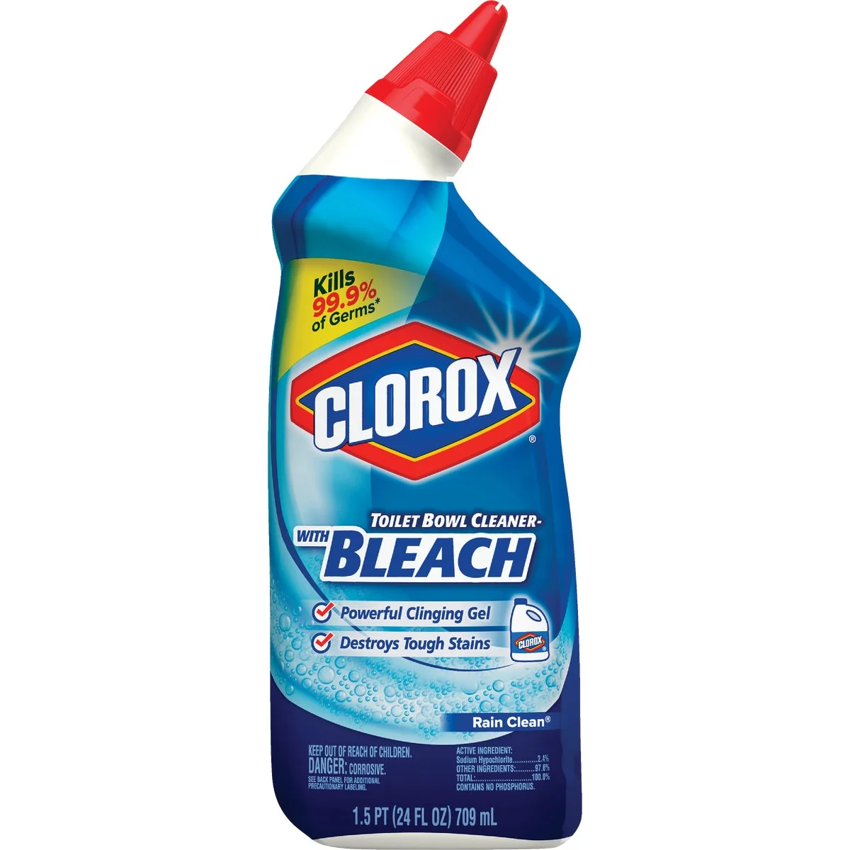 Smart Clorox 24 Oz. Toilet Bowl Cleaner With Bleach Practical