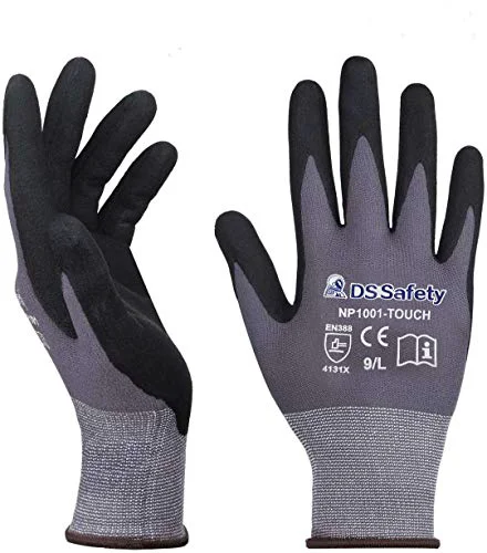 Functional Work Gloves Nitrile Coated Work Gloves 12 Count Original Design