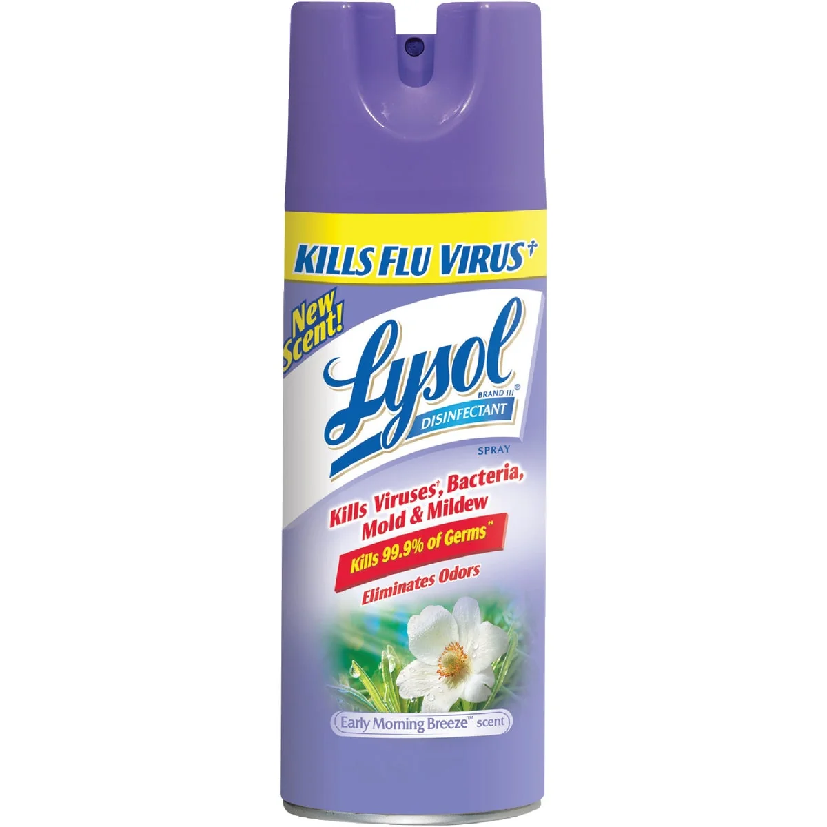 User-Friendly Lysol 12.5 Oz. Early Morning Breeze Disinfectant Spray Advanced