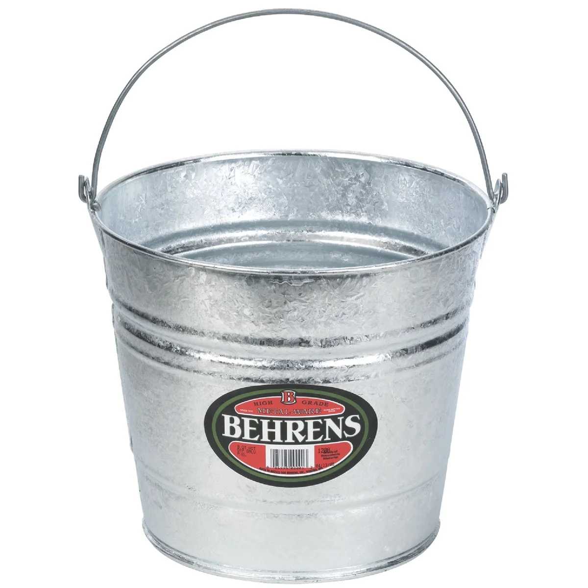 Breathable Behrens 12 Qt. Hot-Dipped Steel Pail Exceptional
