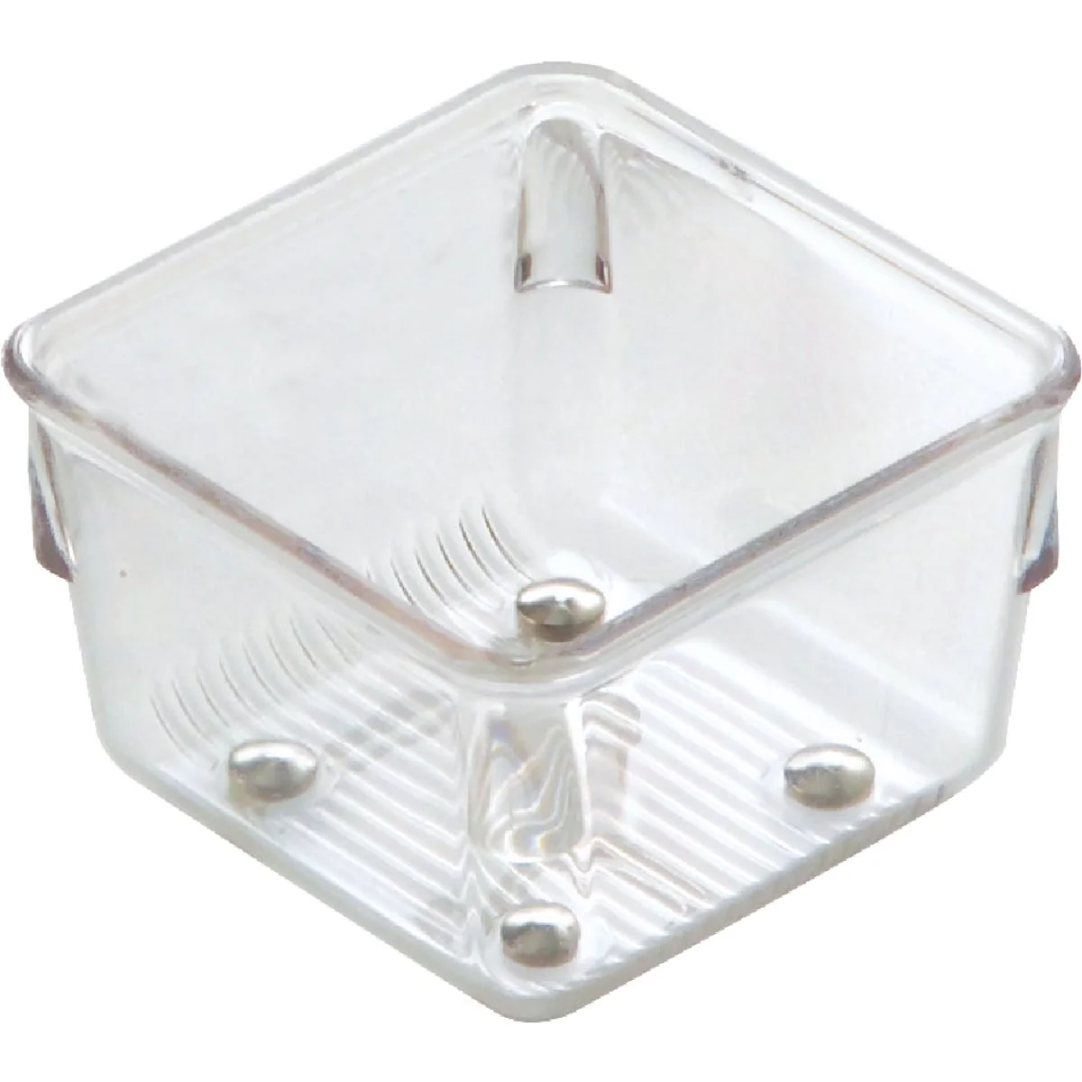 Dependable Interdesign Linus 3 In. x 3 In. x 2 In. Clear Drawer Organizer Smooth
