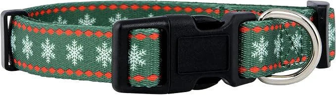 Fine Crafted Native Pup Christmas Dog Collar- Winter Holiday Collars Innovative