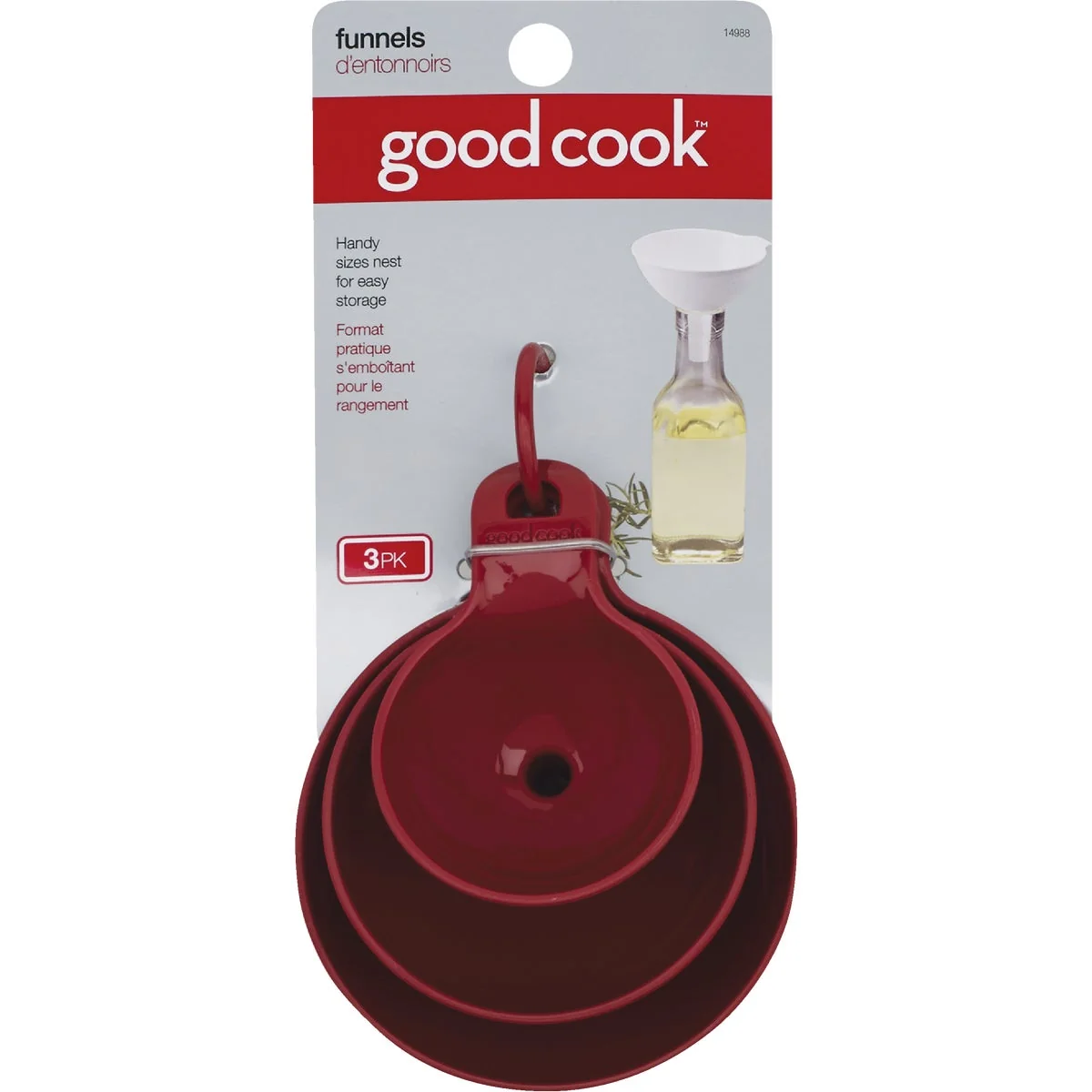 Comfortable Goodcook Funnel 3-Pack Original