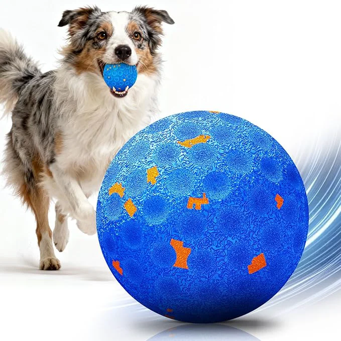 Sophisticated Interactive Dog Toys – Chew-Proof Dog Ball for Aggressive Chewers Self-Moving Automatic Vibration with 3 Modes IP54 Waterproof E-TPU I for Medium and Large DogsAbout This Expertly Made