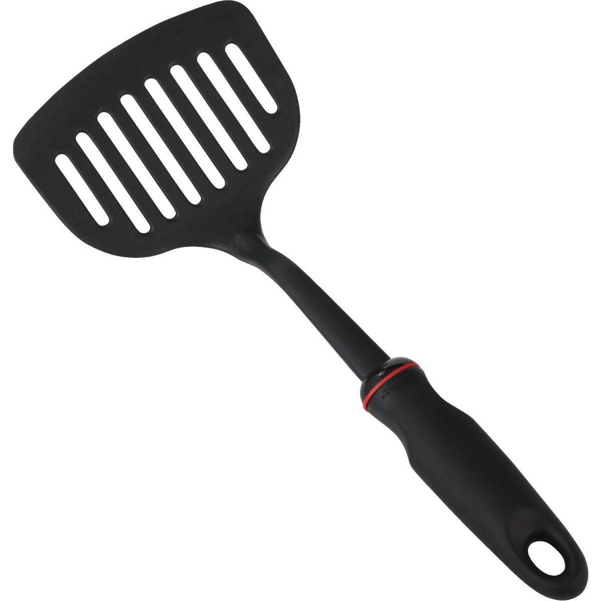 Quality Norpro Grip-EZ 12 In. x 4.75 In. Nylon Slotted Spatula Turner Refined