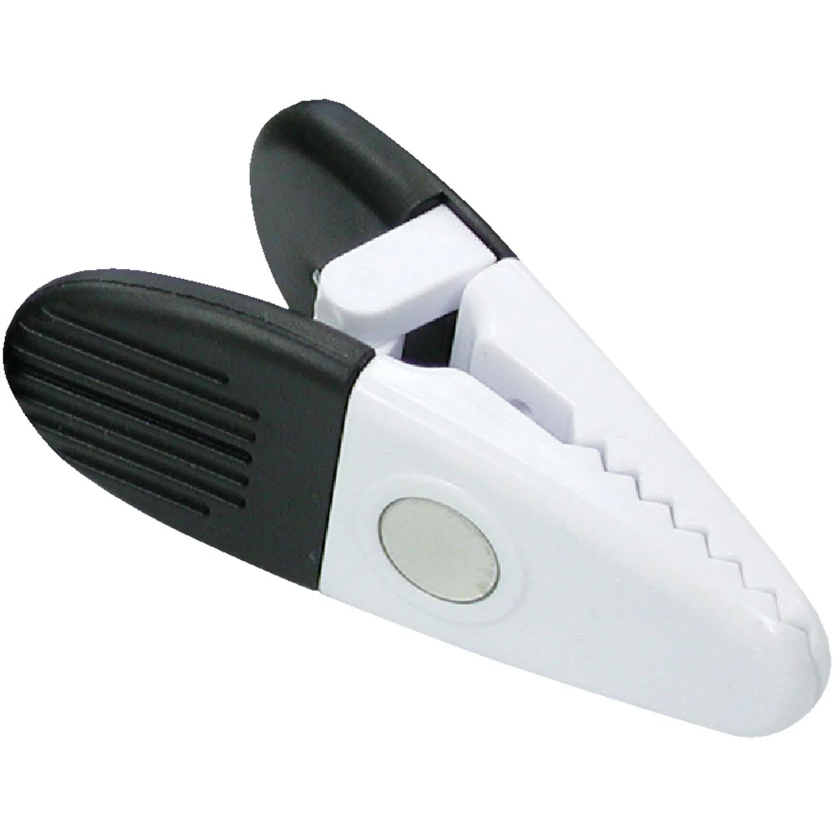 Exclusive Master Magnetics 3-1 2 In. White Magnetic Clip 2-Pack Official
