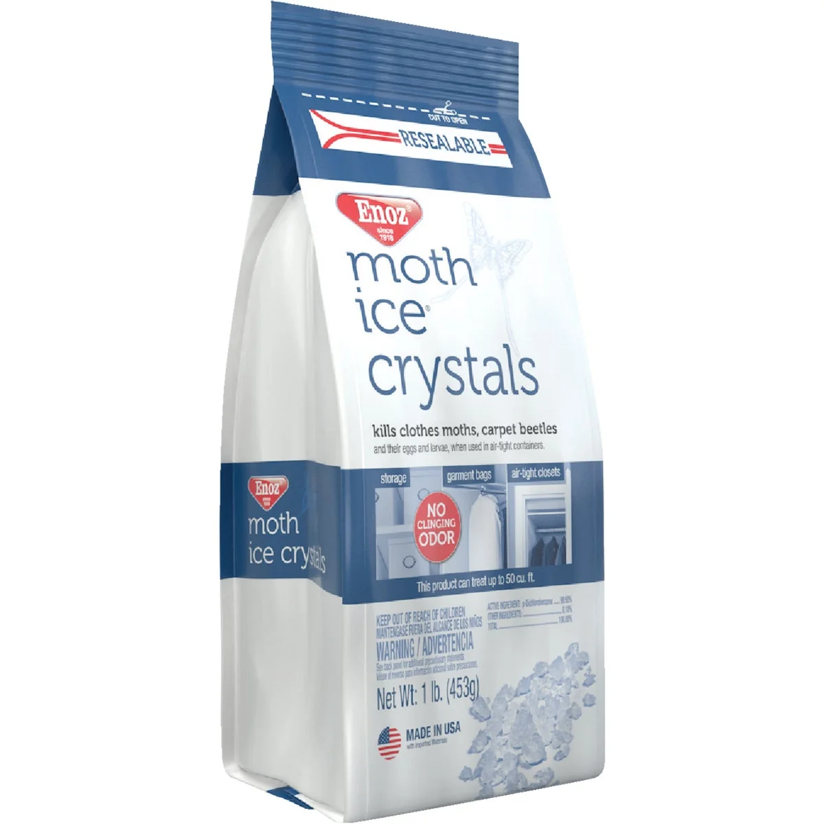 Green Enoz 1 Lb. Moth Ice Crystals Functional