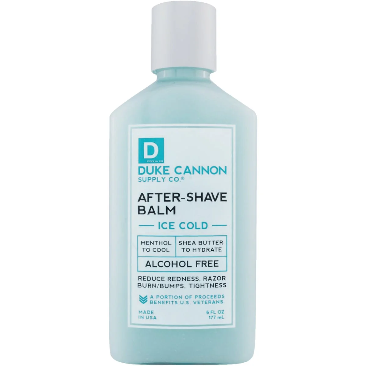 Premium Material Duke Cannon 6 Oz. Cooling After-Shave Balm Eco-Friendly