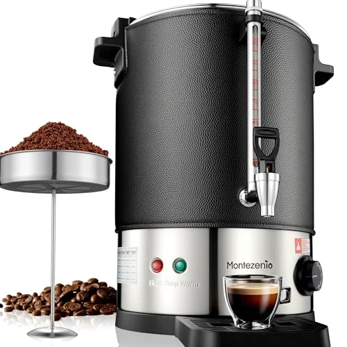Consistent 100 Cup Coffee Maker Machine Urn Organic