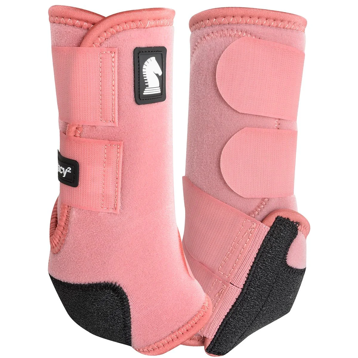 High-End Classic Equine Legacy2 Front Boots Blush Medium – Cradle Fetlock System Consistent
