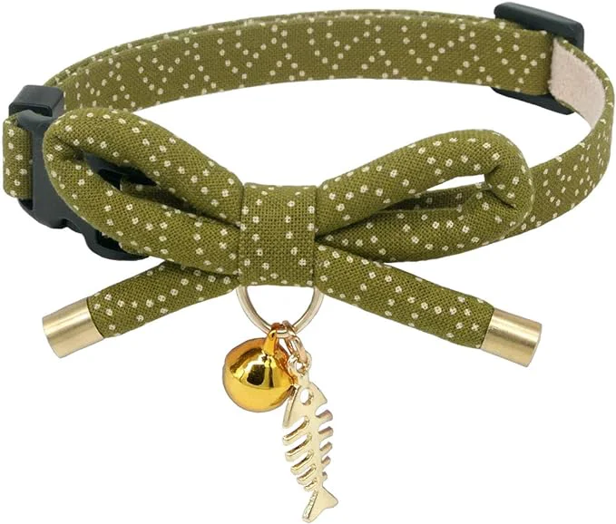 Crafted PetSoKoo Cute Bowtie Cat Collar Secure